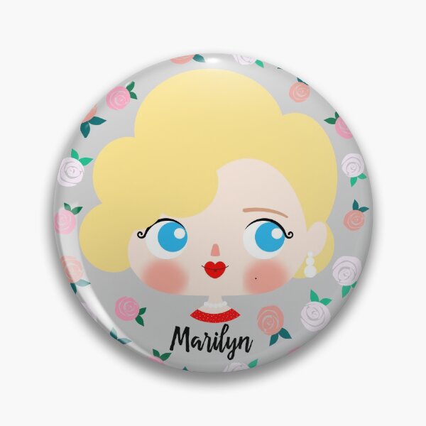 Aperçu de l'œuvre Marilyn Monroe - Roses - D11 créée et vendue par MVG designs.