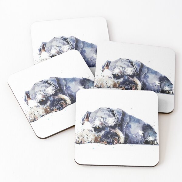 Item preview, Schnauzer dog art pets dogs cute sweet puppy designed and sold by Coolstuff4you71.