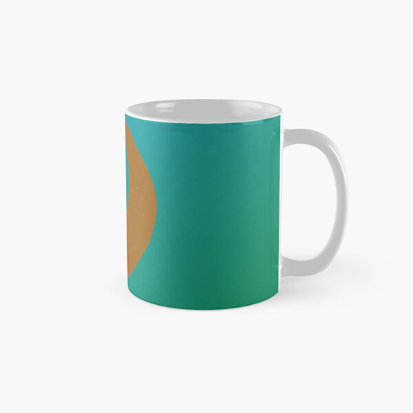 Item preview, Dark Golden Crescent Moon in Blue and Green Gradient Sky designed and sold by ShaunSandhu.