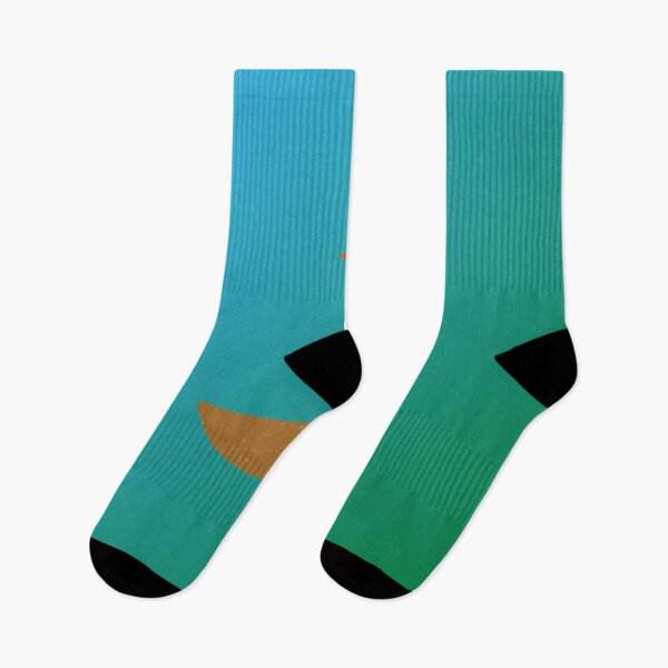Item preview, Dark Golden Crescent Moon in Blue and Green Gradient Sky designed and sold by ShaunSandhu.