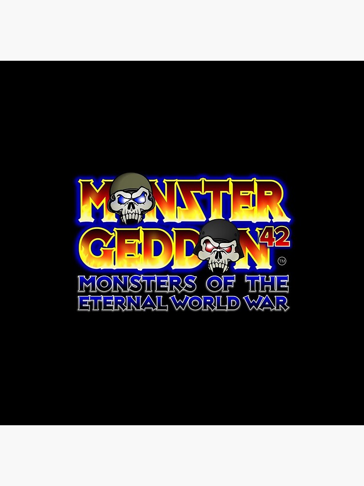 MONSTERGEDDON 42 Logo Block by MONSTERGEDDON42