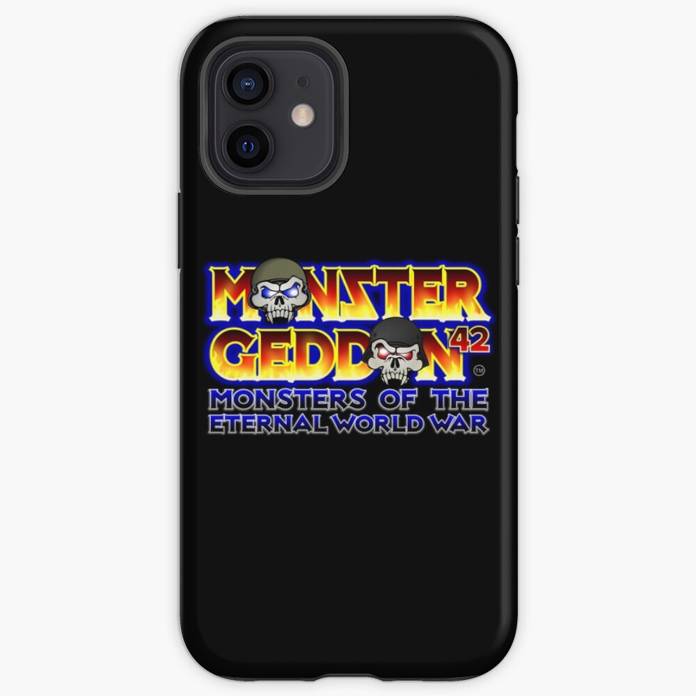 MONSTERGEDDON 42 Logo Block iPhone Case