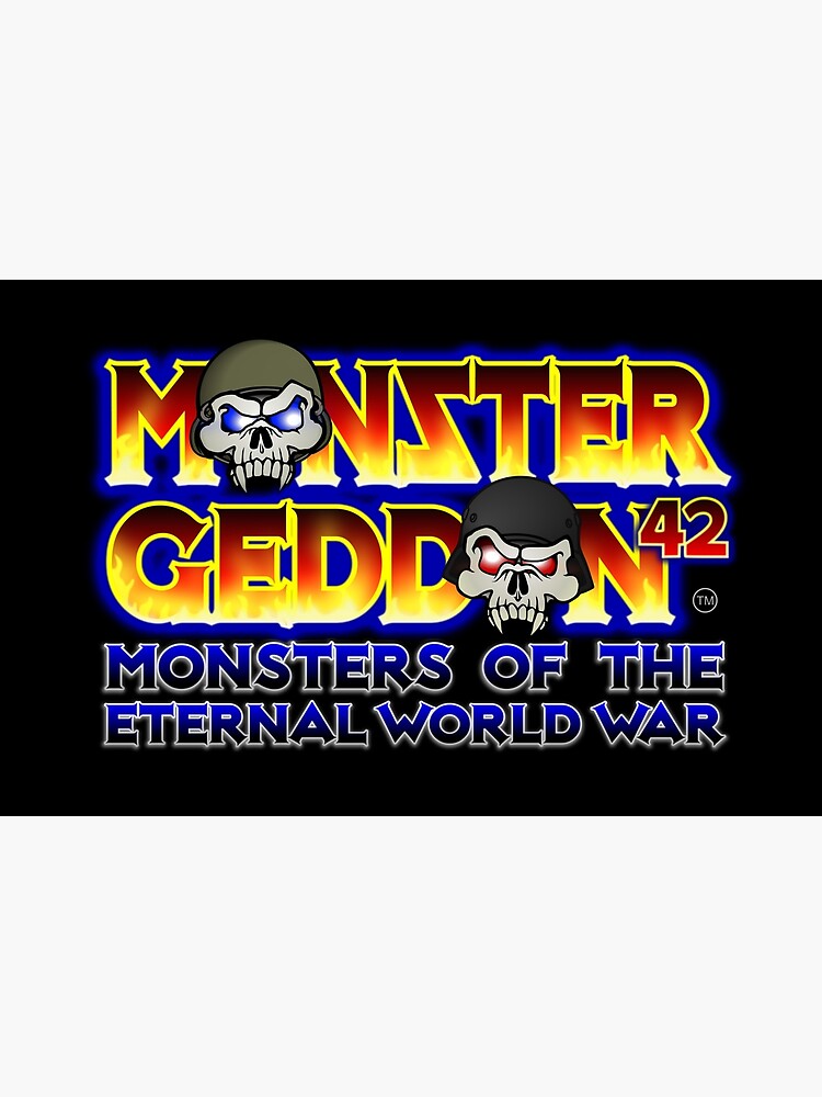 MONSTERGEDDON 42 Logo Block by MONSTERGEDDON42