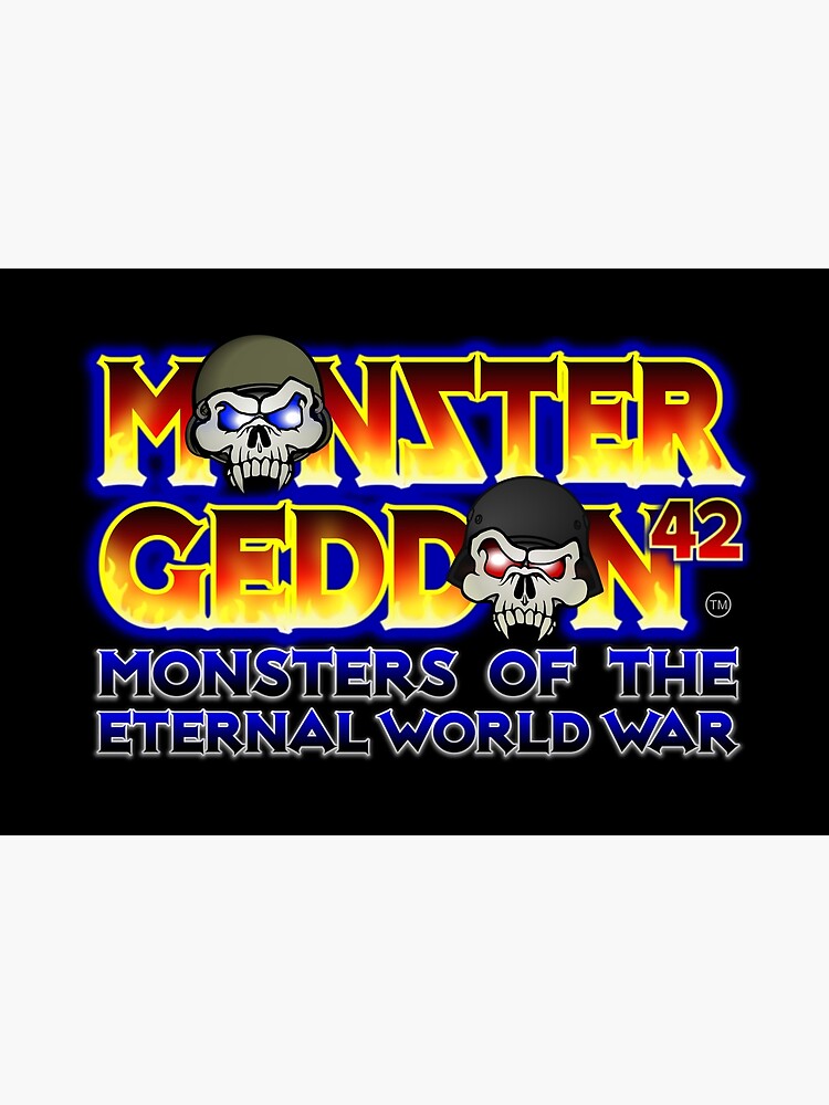 MONSTERGEDDON 42 Logo Block by MONSTERGEDDON42