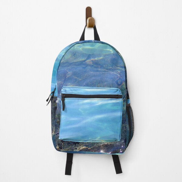 Item preview, Rich Blue Crystal Rocky Sea Waves of Lanzarote designed and sold by hearthearts.
