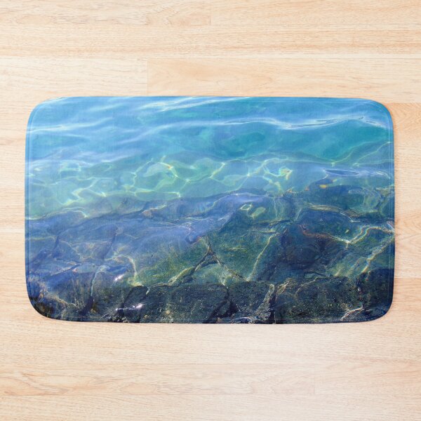 Item preview, Rich Blue Crystal Rocky Sea Waves of Lanzarote designed and sold by hearthearts.