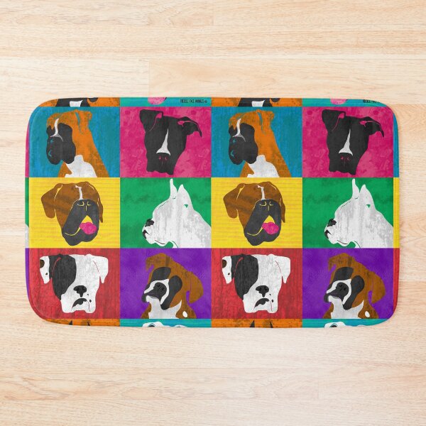 Item preview, Retro Pop Art Boxer Dog Breeds designed and sold by FFDoodles.