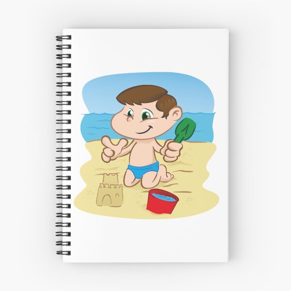 Item preview, Illustration is a character child playing on the beach. Ideal for sports and institutional information designed and sold by LucianoCosmo.