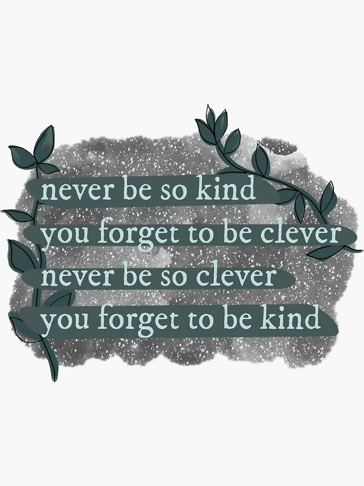 Wall Decor - Taylor Swift Evermore Lyric Wood Sign - Never Be So Kind You  Forget to Be Clever - Engraved Quote - Folklore Marjorie Song