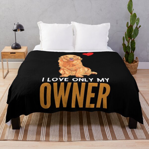 Artikelvorschau, Golden Retriever lustiges Zitat Cartoon Golden Retriever entworfen und verkauft von OneTimeEngineer.
