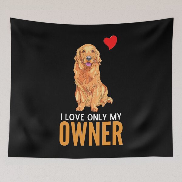 Artikelvorschau, Golden Retriever lustiges Zitat Cartoon Golden Retriever entworfen und verkauft von OneTimeEngineer.