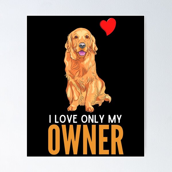 Artikelvorschau, Golden Retriever lustiges Zitat Cartoon Golden Retriever entworfen und verkauft von OneTimeEngineer.
