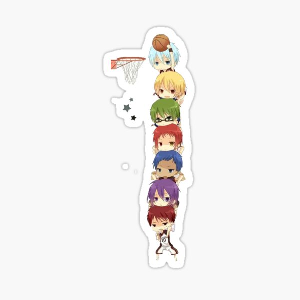 Copie de kuroko no basket Sticker fini brillant
