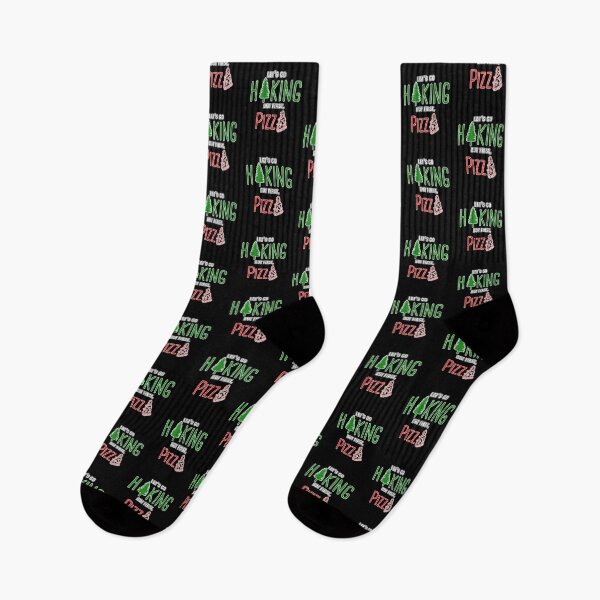 Item preview, Let's Go Hiking but first Pizza - Hiking and Pizza love designed and sold by Rabbitti.