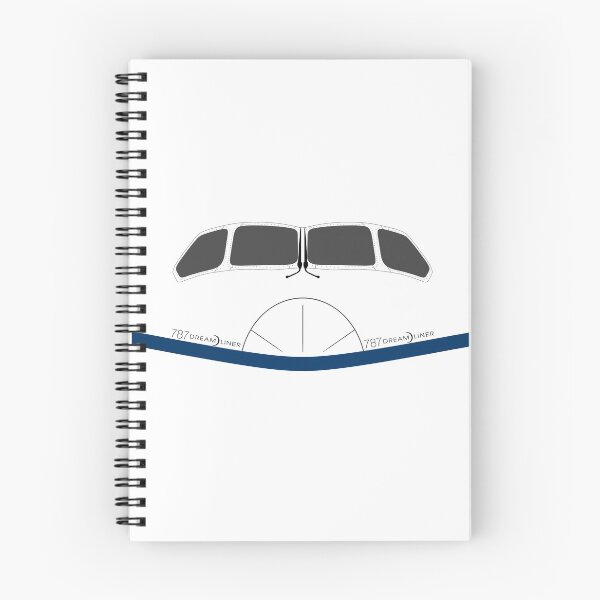 Item preview, Boeing 787 Dreamliner Front Windshield Nose Design designed and sold by Aviation Tees.