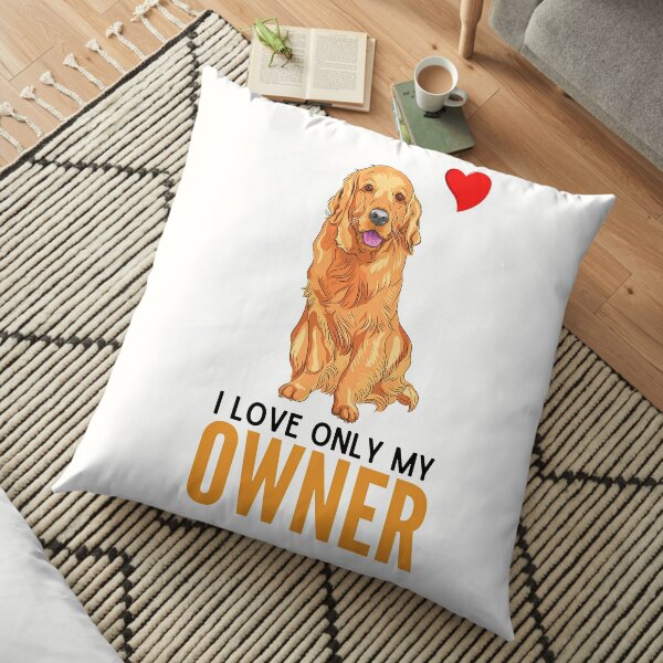 Golden Retriever Quote Pillows Cushions Redbubble