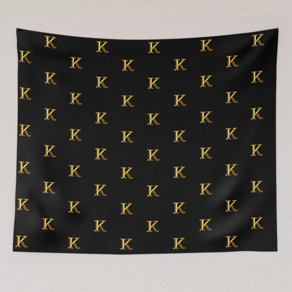 Item preview, Gold Upper Case Letter K designed and sold by molamode.