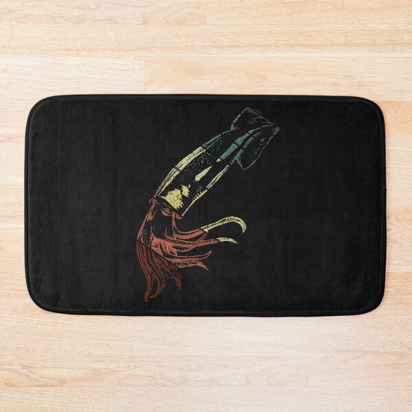 Item preview, Squid Sunset Vintage Retro Invertebrate Cephalopod Food Restaurant Crustacean Shell Fish Ocean Aquarium Aquatic Gift for Boys Men Girls Ladies Women Youth designed and sold by TheAplus.