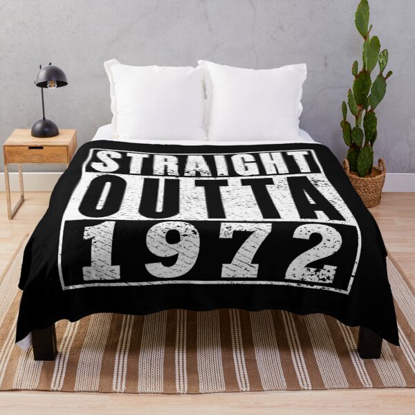 Item preview, Straight Outta 1972 Birthday designed and sold by RandomStuffShop.