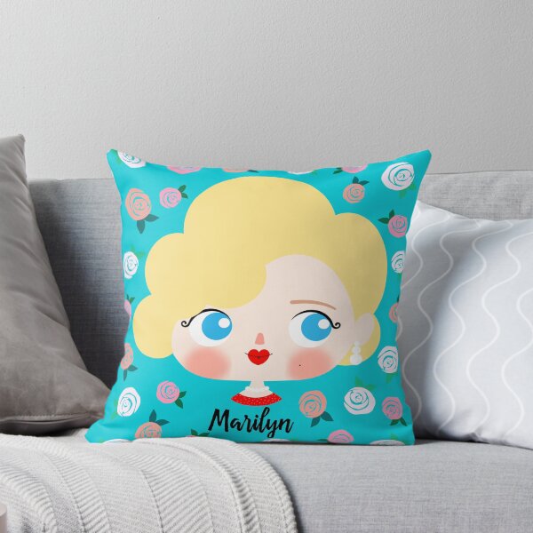Aperçu de l'œuvre Marilyn Monroe - Roses - D12 créée et vendue par MVG designs.