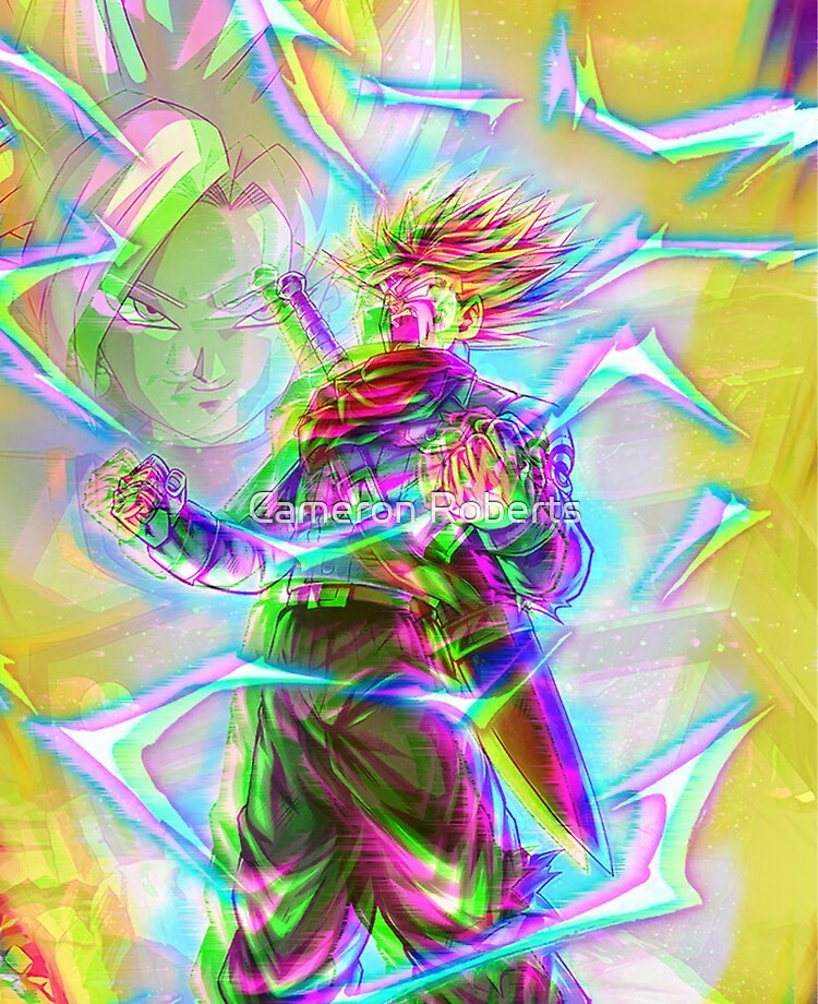 Rage Trunks, dbs, HD wallpaper