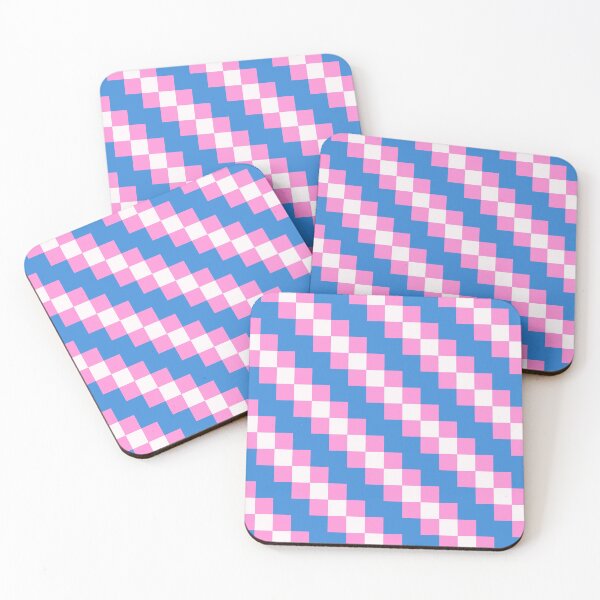 Item preview, Transgender Checker Pattern designed and sold by Aroaes.