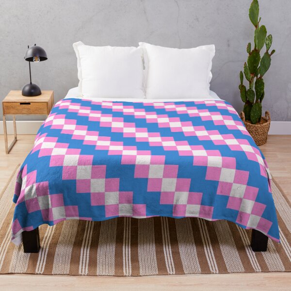 Item preview, Transgender Checker Pattern designed and sold by Aroaes.