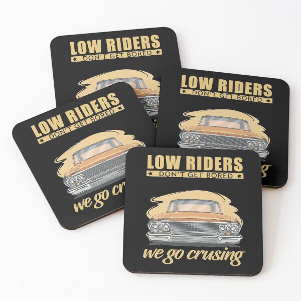 Item preview, Low Riders don't get bored we go cruising designed and sold by Vroomium.