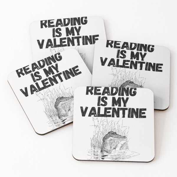 Item preview, reading is my valentine designed and sold by mikoala50.