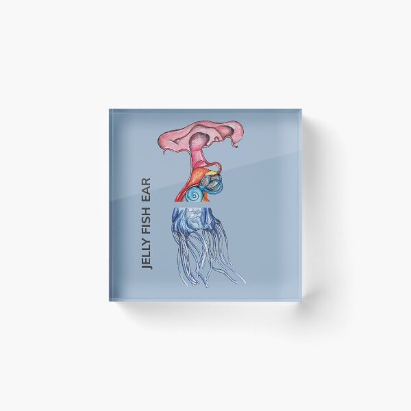 Item preview, JELLY FISH EAR by FrankenDuo cloudy blue designed and sold by FrankenDuo.