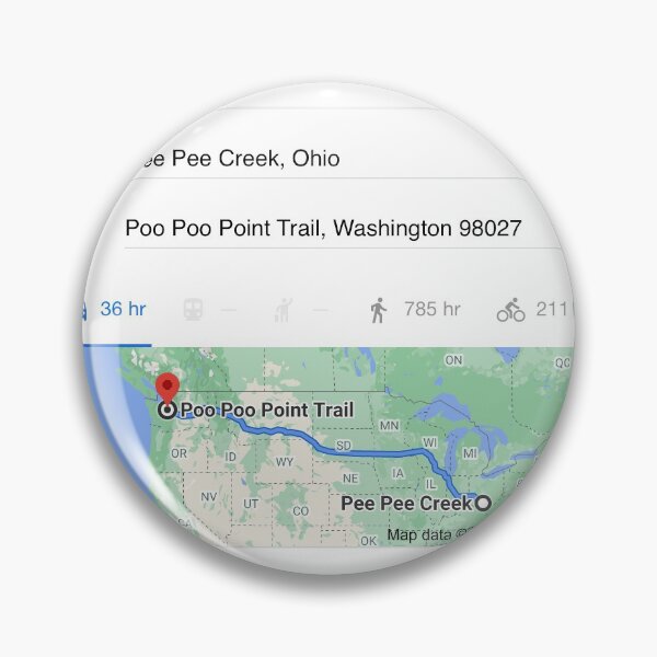 Item preview, Pee Pee Creek To Poo Poo Point designed and sold by DavidMcJunkin.