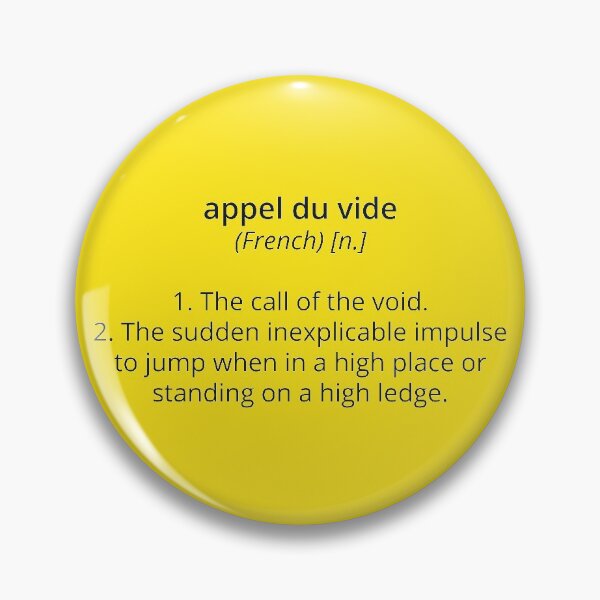 Item preview, Appel du vide- the emotions' serie #1 yellow designed and sold by Catharthic.