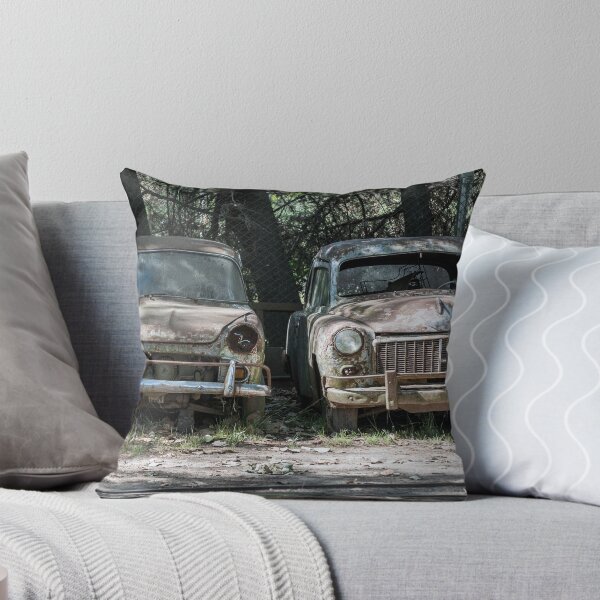 Item preview, Two old, abandoned cars. designed and sold by FER737NG.