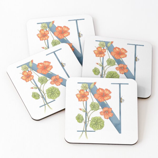 Item preview, N is for Nasturtium  designed and sold by Theodora Gould.