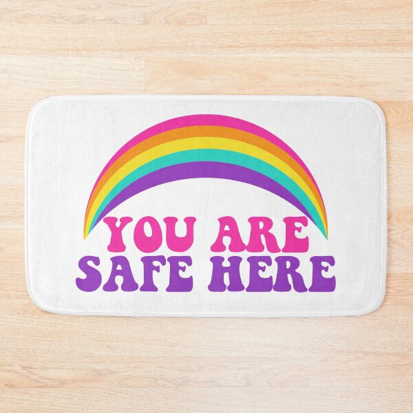 Item preview, You Are Safe Here, The Safe Space, LGBTQ Ally designed and sold by aronia.