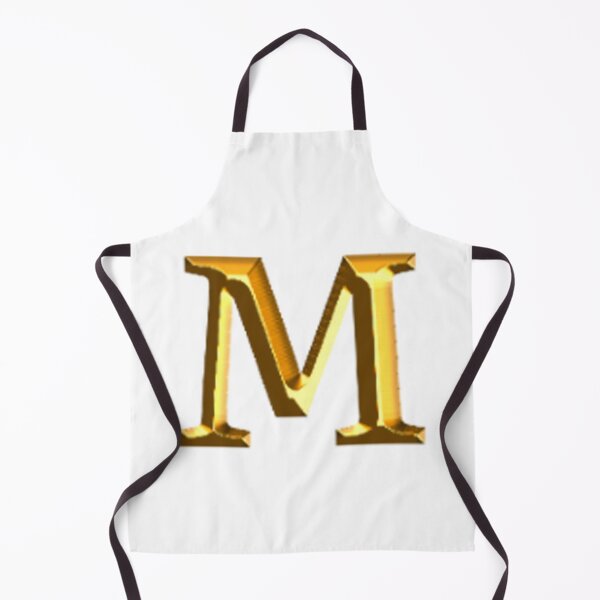 Item preview, Gold Upper Case Letter M designed and sold by molamode.