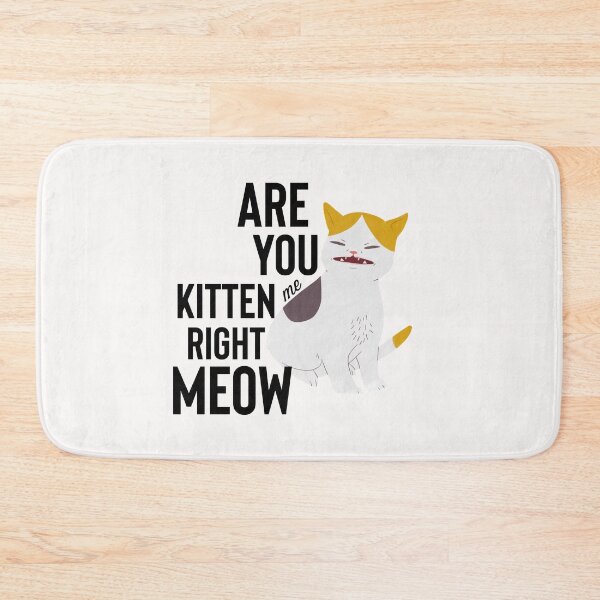 Item preview, Are You Kitten Me Right Meow Black  designed and sold by Jajulile.