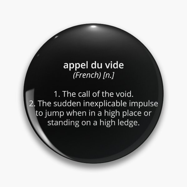 Item preview, Appel du vide- the emotions' serie #1 black designed and sold by Catharthic.