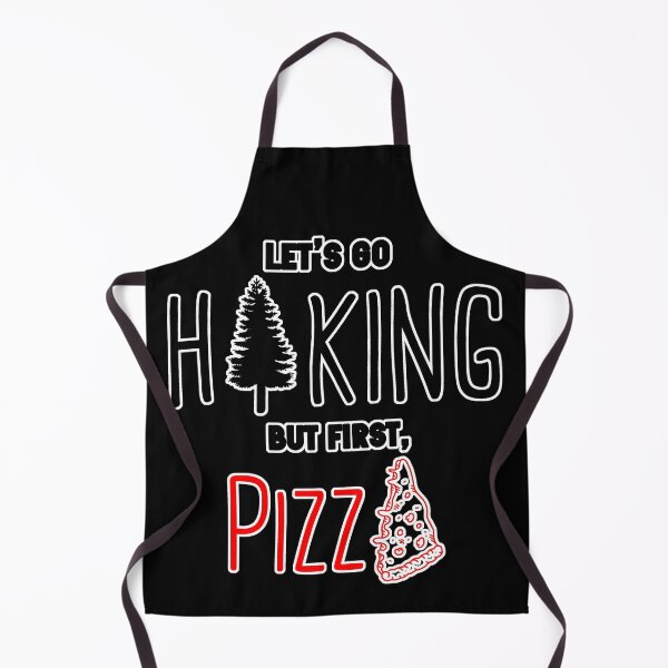 Aperçu de l'œuvre Allons faire de la randonnée mais première pizza - La randonnée et l'amour de la pizza créée et vendue par Rabbitti.