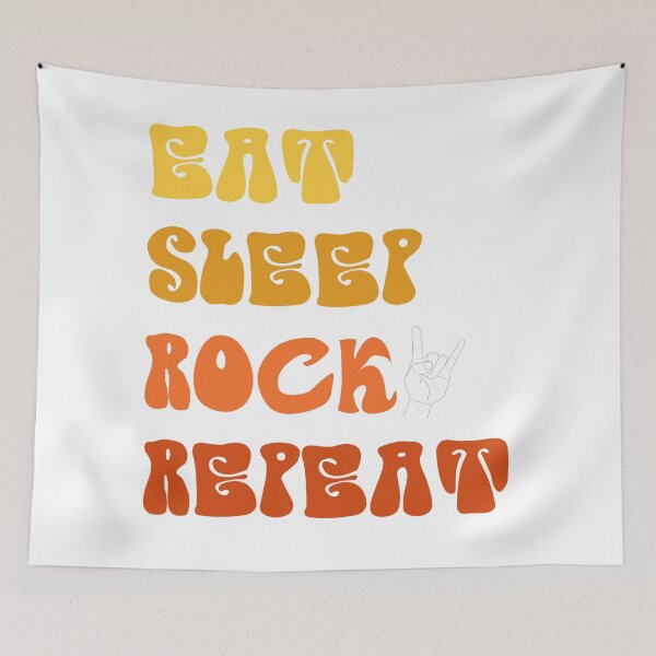 Artikelvorschau, Eat Sleep Rock Repeat entworfen und verkauft von kash1mera.