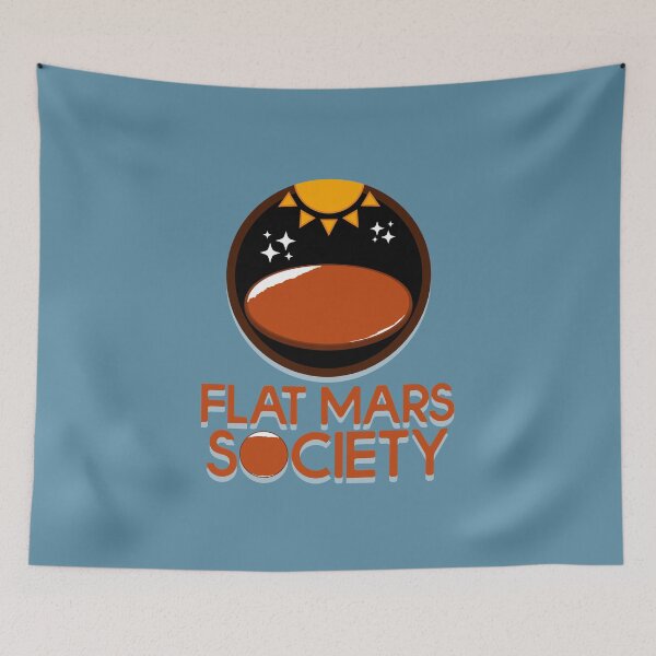 Item preview, Flat Mars Society designed and sold by BRU Design.