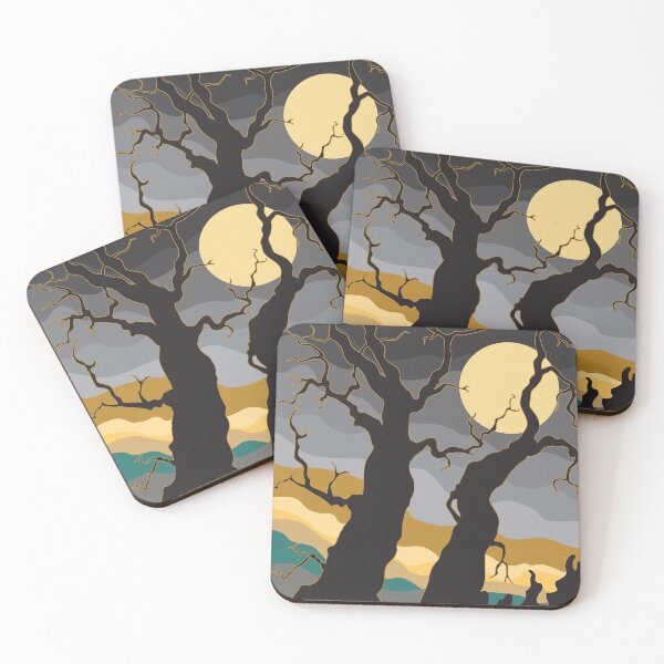 Item preview, Old tree at night designed and sold by elara.
