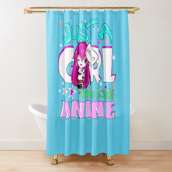 Teen Anime Girl Shower Curtains Redbubble