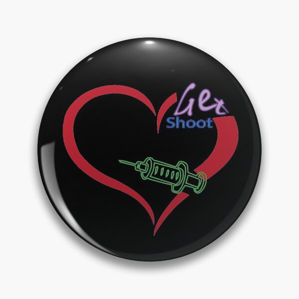 Item preview, Get shoot shot heart vaccine - vaccinated designed and sold by JAZTshirt.