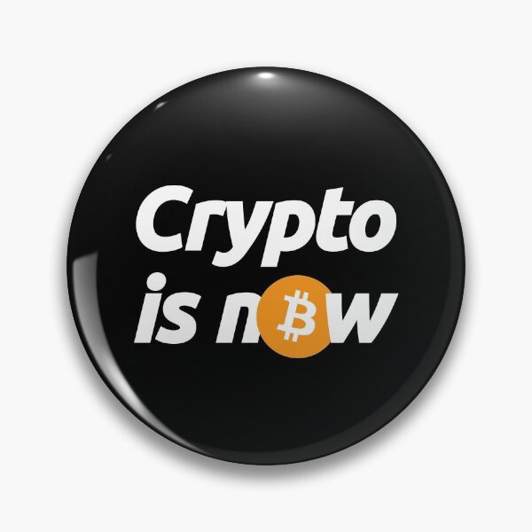 Item preview, Crypto is Now Bitcoin Time - Crypto Btc Blockchain Love Currency Quote designed and sold by elhefe.