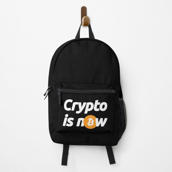 Item preview, Crypto is Now Bitcoin Time - Crypto Btc Blockchain Love Currency Quote designed and sold by elhefe.
