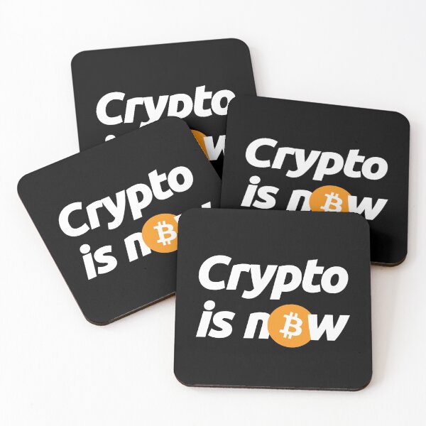 Item preview, Crypto is Now Bitcoin Time - Crypto Btc Blockchain Love Currency Quote designed and sold by elhefe.