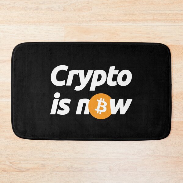 Item preview, Crypto is Now Bitcoin Time - Crypto Btc Blockchain Love Currency Quote designed and sold by elhefe.