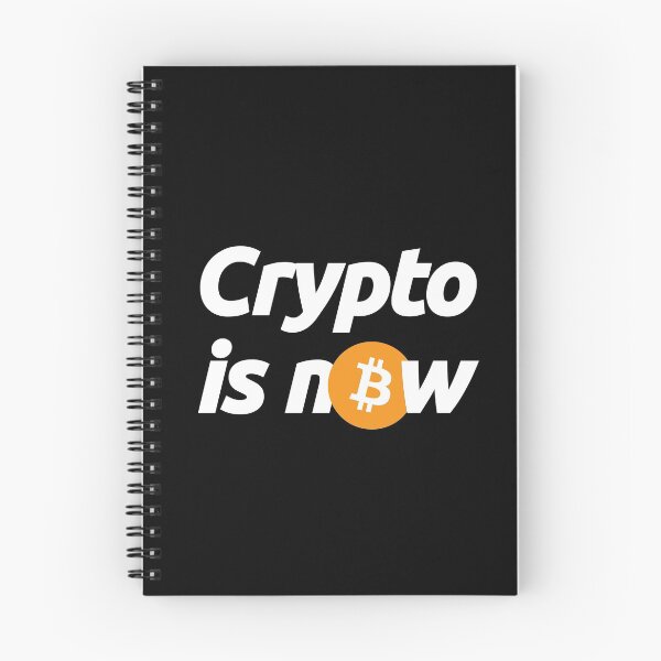 Item preview, Crypto is Now Bitcoin Time - Crypto Btc Blockchain Love Currency Quote designed and sold by elhefe.