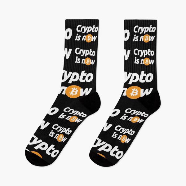 Item preview, Crypto is Now Bitcoin Time - Crypto Btc Blockchain Love Currency Quote designed and sold by elhefe.
